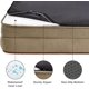 thumbnail image 3 of Orthopedic Dog Bed for Medium Dogs - Waterproof Dog Sofa Beds Medium, Supportive Foam Pet Couch Bed with Removable Washable Cover, Waterproof Lining and Nonskid Bottom, Grey, 28"x23"x6.5", 3 of 5
