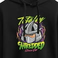 thumbnail image 3 of Teenage Mutant Ninja Turtles - Totally Shredded - Juniors Cropped Pullover Hoodie, 3 of 5