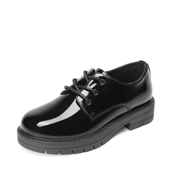 DREAM PAIRS Zapatos de Vestir para Niños y Niñas Zapatos Oxford Uniformes Formales Clásicos con Cordones para Niños