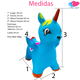 thumbnail image 3 of Montable Brincolin Inflable Infantil para Bebés Niños Pegaso Ecobaby Original Rojo, 3 of 5