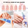 thumbnail image 5 of Plaque de Sable en Acier Doré Lime à Ongles 6 Pcs, Motifs Fins Multiples, Lavable et Réutilisable, Outils de Manucure Professionnels pour Usage Domestique et Salon, Forme Semi-Circulaire, Double Face, 5 of 5