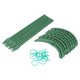 thumbnail image 2 of 3 juegos de jaula de soporte para plantas, estaca de plástico de 25cm, accesorio de horticultura para tomate flor, 2 of 8