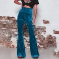thumbnail image 4 of ManxiVoo Women's Wide Leg Sweatpants Elastic Waist Fashion Loose Fit Pants for Workout Casual Fall Basic Trousers Everyday Essential XXXL Size Sky Blue, 4 of 7