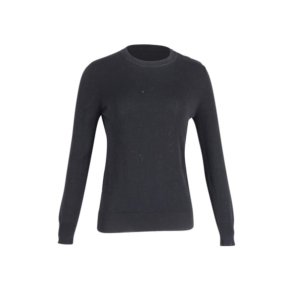 Pre-Owned Givenchy Crewneck Sweater in Black Cotton