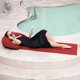 thumbnail image 5 of Colchoneta Inflable de Pvc para Playa con Reposacabezas | Cojín Portátil Impermeable para Pícnic Al Aire Libre | Colchoneta Plegable para Acampar | Superficie Suave y Flocada | Colchoneta de Descanso, 5 of 6