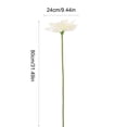 thumbnail image 3 of Artificial Lotus Flower - Realistic Spring Summer Decor, Faux Lotus Stem for Living Room Pond, Photography Prop Water Feature Table Display, JKODE, 3 of 8
