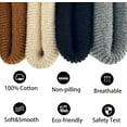 thumbnail image 6 of 100% Cotton Toddler Beanie Hats for Baby Boys Girls Kids Infant Winter Hat Soft Warm Knit Cuffed Caps, 6 of 6