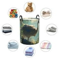 thumbnail image 4 of Gaeub Majestic Ostrich In Forest Dirty Clothes Storage Basket, Toy Storage Bin for Storing Clothing, Diapers, Toys-Small, 4 of 6