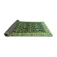 thumbnail image 2 of Ahgly Company Indoor Round Persian Turquoise Blue Traditional Area Rugs, 4' Round, 2 of 4