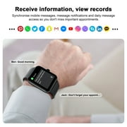 Blackview 1.85 Smart Watch for Women, Bluetooth Answer/Make Calls/Push Message/100+ Sports Modes/IP68 Waterproof,fits for Android iPhone Apple,Pink