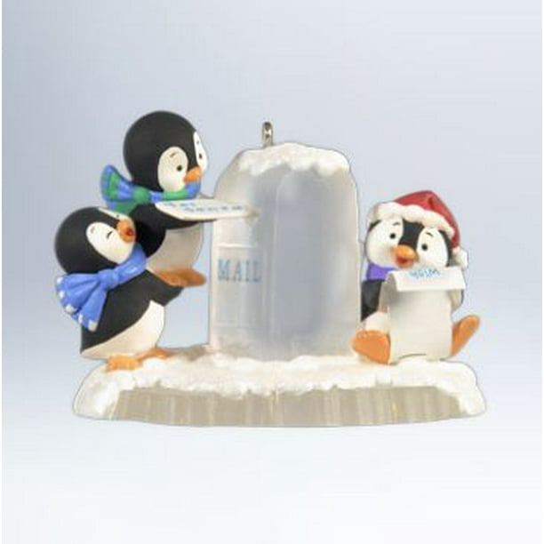 Hallmark Ornament 2012 Postal Penguins