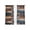 Multi, variant on Vintage Wooden Sheer Curtains 72 Inch Length 2 Panels Set, Farmhouse Retro Shabby Wood Voile Window Treatment Rod Pocket Curtains Sheers Drapes for Bedroom/Living Room/Kitchen 52"x72"x2