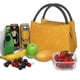 thumbnail image 3 of Fotbe Gold Glitter Bolsa Térmica Portátil con Estampado, Bolsa de Entrega de Alimentos Aislada, Bolsa Reutilizable de Gran Capacidad para Comidas y Supermercado, 3 of 6