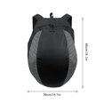 thumbnail image 3 of Jumpingount de nailon de gran capacidad para motocicleta, bolsa para casco portátil y de amplia aplicación, hecha en nailon para exteriores Mochilas Tricotomía >24L, 3 of 6