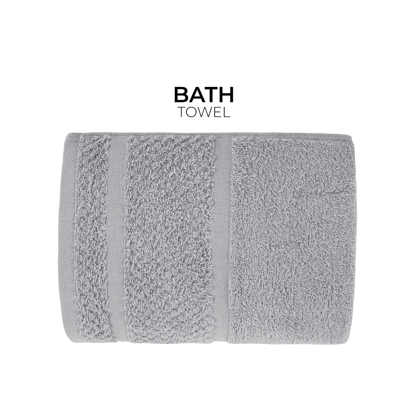 10 Piece Bath Towel Set with Upgraded Softness & Durability, Grey USA