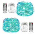 thumbnail image 1 of Paquete de luces de hadas navideñas con control remoto a batería, luces de cadena de 16 pies, 50 ledes para decoración de jardines y jardines MFZFUKR CPB-US-DYP838-7, 1 of 5