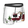 thumbnail image 4 of Uemuo Vintage Buffalo Plaid Christmas Camper Pattern Men's Boxer Briefs,Trunk Anti-Chafing,Comfortable, Durable, and Stylish Underwear-Large, 4 of 9