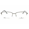 thumbnail image 2 of Chesterfield Full Rim Rectangular Matte Gray Eyeglasses, 2 of 4