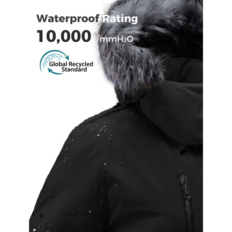 Wantdo Women's Recycled Winter Parka with Removable Hood photo 6