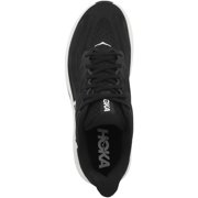 Hoka Men's Clifton 10 Sneaker, Black/White, 7.5
