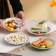 thumbnail image 1 of Platos Cuadrados Reutilizables, Vajilla De Paja De Trigo, Aptos Para Lavavajillas Y Microondas, Diseño Irrompible, Ideales Para Comidas Y Aperitivos Diarios, Uso Interior Y Exterior., 1 of 9