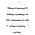 thumbnail image 4 of Summer Shirts For Women 2025 Sevevn Women's Fashion 3/4 Sleeved Blouse Printed T-Shirt Casual Top Womens Tops, 4 of 5