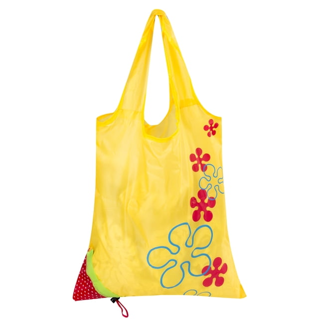 SAYOO Portador de compras lavable portátil de gran capacidad, bolsa de asas impresa plegable impermeable reciclable SAYOO casual