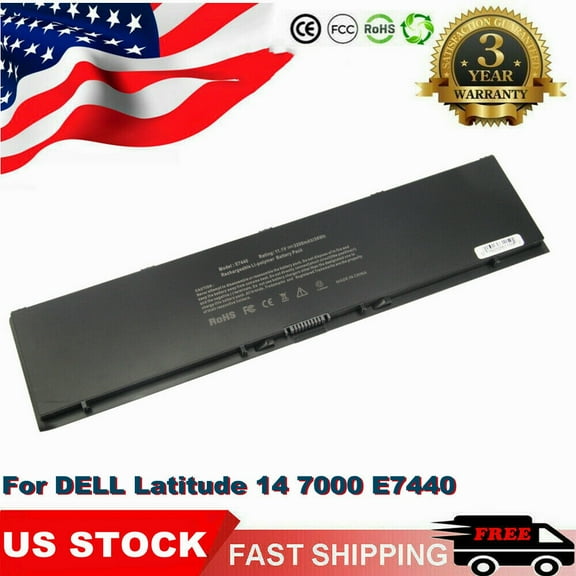 34GKR Battery For Dell Latitude 14 7000 E7440 E7450 PFXCR 451-BBFT 451-BBFS