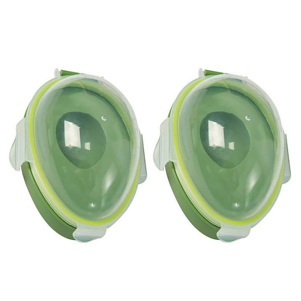 2pcs Hogar Aguacate Savers resistente al desgaste Aguacate Keepers Delicate Aguacate Holders