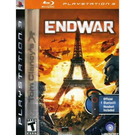 Tom Clancys EndWar - PlayStation 3 - with headset