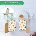 thumbnail image 4 of Yayeee Pot Holders Kitchen Heat Resistant with Pocket 7"x9.8" Cotton Oven Cooking Hot Pads, Green Autumn Leaves, 4 of 7