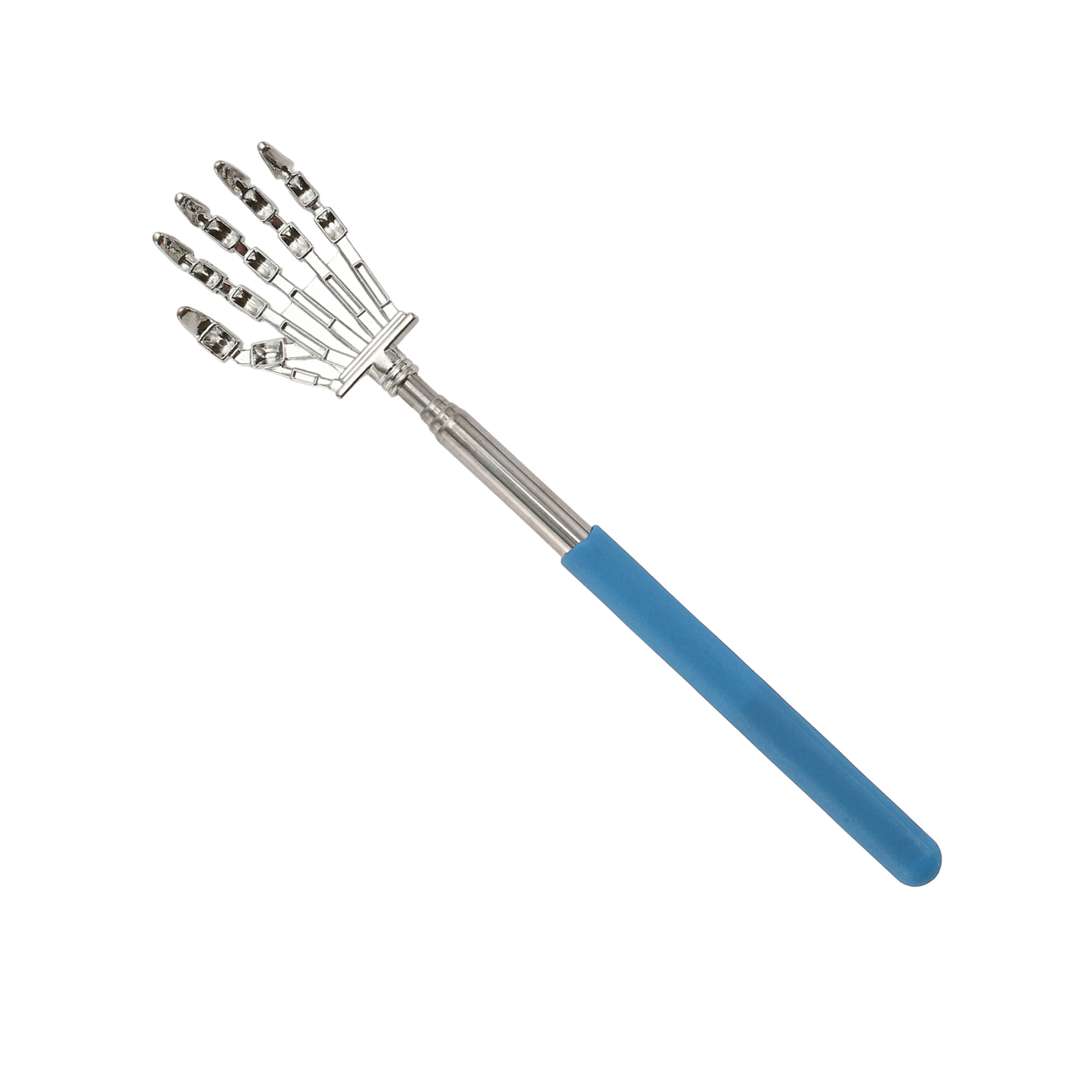 Unique Bargains 1 Pc Portable Back Scratcher for Bathroom Travel and Hotel Use Blue