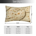 thumbnail image 2 of Balery Taco Tortillas Funda de Cojín Estampada, Regalos para Mujeres, Regalos de Amor para Ella, Regalos para Novia o Esposa, Funda de Almohada-20"x30", 2 of 6