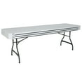Lifetime 8 Foot Nesting Rectangle Folding Table, Indoor/Outdoor