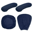 thumbnail image 2 of Funda Elástica para Silla de Oficina, Fundas de Protección para Sillas Lavables, Fundas para Sillas de Juegos para Sillón, Silla Giratoria, Silla de O , BLESIY funda de asiento, 2 of 8