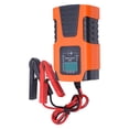 thumbnail image 3 of Smart Battery Charger, Multi Function Charger LCD Display Overcharge Protection Automatic Safe  for Vehicles EU Plug,US Plug,UK Plug,AU Plug, 3 of 7