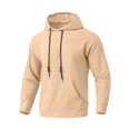 thumbnail image 5 of Men's Big and Tall Quarter Zip Hoodie Fleece Lined Warm Casual Pullover, 5 of 8