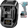 thumbnail image 1 of Adaptador para Bauer 20V Batería Li-ion Convertir a para Ma*kita 18V, Usar para Ma*kita 18V Batería Herramientas Eléctricas Inalámbricas (Solo Adaptador), 1 of 7