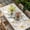 Beige, variant on Easter Rabbits Eggs Table Cloths for 5 Foot Rectangle Tables, Watercolor Floral Daisy Bunny Bow Spring Patio Waterproof Elastic Fitted Tablecloths, Washable Rectangular Table Cover for Camping