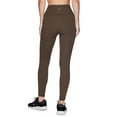 thumbnail image 3 of Avalanche Women's Outdoors Workout High Impact Squat Proof High Waist Full Length Cargo Pocket Legging Walnut Brown XS, 3 of 5