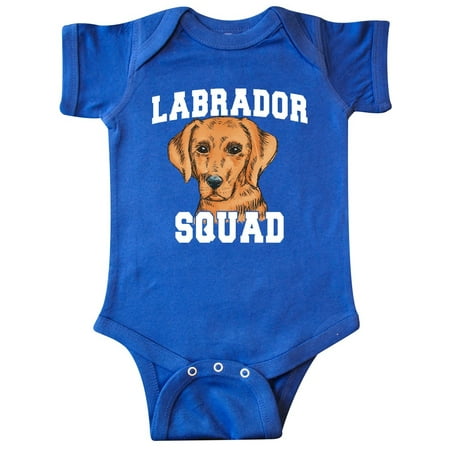 

Inktastic Dog Labrador Squad Gift Baby Boy or Baby Girl Bodysuit