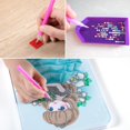 thumbnail image 5 of 20 bandejas de plástico morado para pintura de diamantes, organizador de bandejas de clasificación de cuentas de 3,5 pulgadas x 1,9 pulgadas, accesorios para herramientas de pintura de diama, 5 of 5