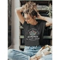 thumbnail image 4 of VILOVE Womens Summer Tops Teacher Shirts Book Plant Graphic Tees Crew Neck Short Sleeve T Shirts Gray, 4 of 7