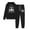 Black, variant on Bmisegm Women's Christmas Cute Christmas Tree Print Casual Sweater Pants Two Piece Set Women Christmas Clothing Christmas White S