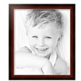 thumbnail image 2 of ArtToFrames 18" x 21" Matte Mahogany with Gold Accent Diploma Picture Frame, 18x21 inch Brown Wood Poster Frame (WOM-5109), 2 Pack, 2 of 6