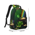 thumbnail image 2 of Disketp St. Patrick's Day4 Backpack - Comfortable Daypack with The right laptop for you Spacious Main Compartment & other poket - {designName} print, 2 of 6