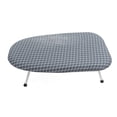 thumbnail image 3 of Mini Ironing Board, Tabletop Ironing Board Portable Mini Ironing Board Foldable Space Saving Easy Moving Portable Small Tabletop Cloth Ironing Board With Wheels For Room, 3 of 8