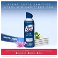 thumbnail image 2 of Lysol Air Sanitizer Spray, For Air Sanitization And Odor Elimination, White Linen Scent, 10 Fl. Oz (Pack Of 3), 2 of 7
