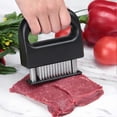 thumbnail image 5 of Meat Tenderizer, 48-pin Stainless Steel Sharp Steak Tenderizer, Tenderizing Steak Needle, Meat Tenderizer Kitchen Gadgets, 5 of 5