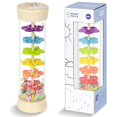 thumbnail image 1 of Rain Stick GRESEESM, juguete Montessori de madera para hacer lluvia, más de 6 m, 1 of 7